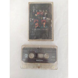 Boyz 2 Men The Remix Collection & Babyface And Our Feelings Cassette Tape Lot